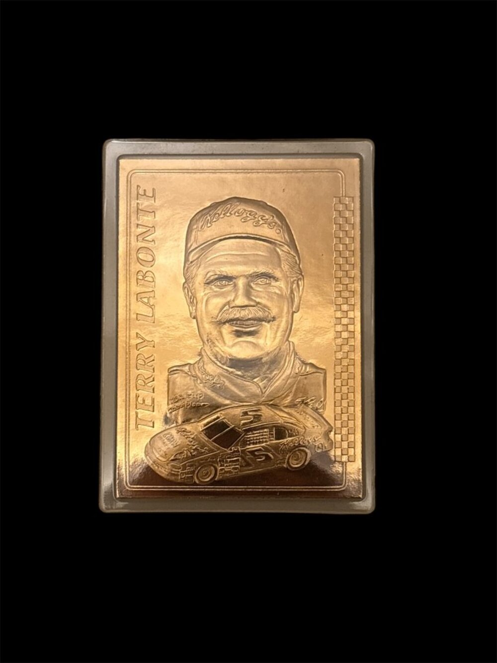 Terry Labonte Kellogg's Gold Racing Card